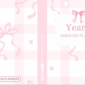 olivia ribbon planner